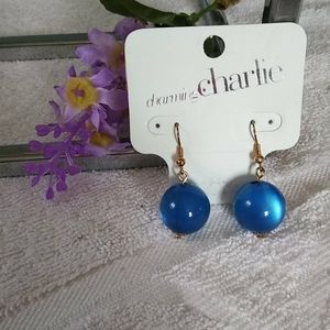 Blue Aroura Borealis 💙 Drop Earrings ♥️